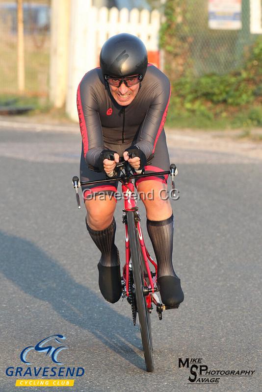 20190827-0252.jpg - Wigmore CC Rider Antony Bee at GCC Evening 10 Time Trial 27-August-2019.  Course Q10/24 Isle of Grain, Kent.
