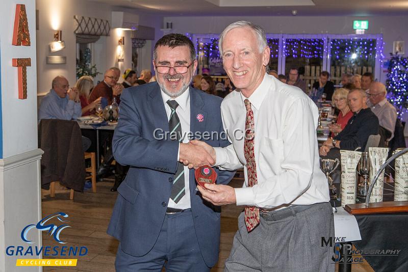 20191208-0124.jpg - Mike Coulter Venterans Evening 10 2nd - GCC 2019 Awards Evening, The See-Ho, Gravesend, Kent. 08-Dec-2019.
