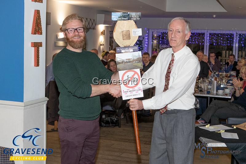 20191208-0220.jpg - Steve Bushell, Wooden Spoon - GCC 2019 Awards Evening, The See-Ho, Gravesend, Kent. 08-Dec-2019.